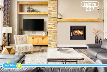 Saltfire CS7 Inset Multifuel Stove