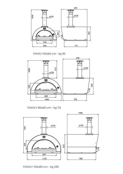 Clementi Wood Burning Pizza Oven