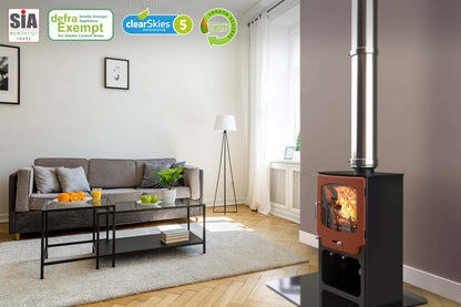 Saltfire ST-X8 Wood Burning Multifuel Stove