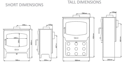 Saltfire ST-X Wide Bioethanol Stove