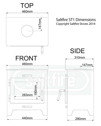 Saltfire ST1 Wood Burning Stove