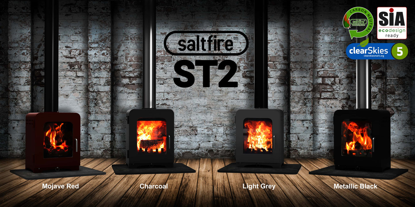 Saltfire ST2 Wood Burning Multifuel Stove