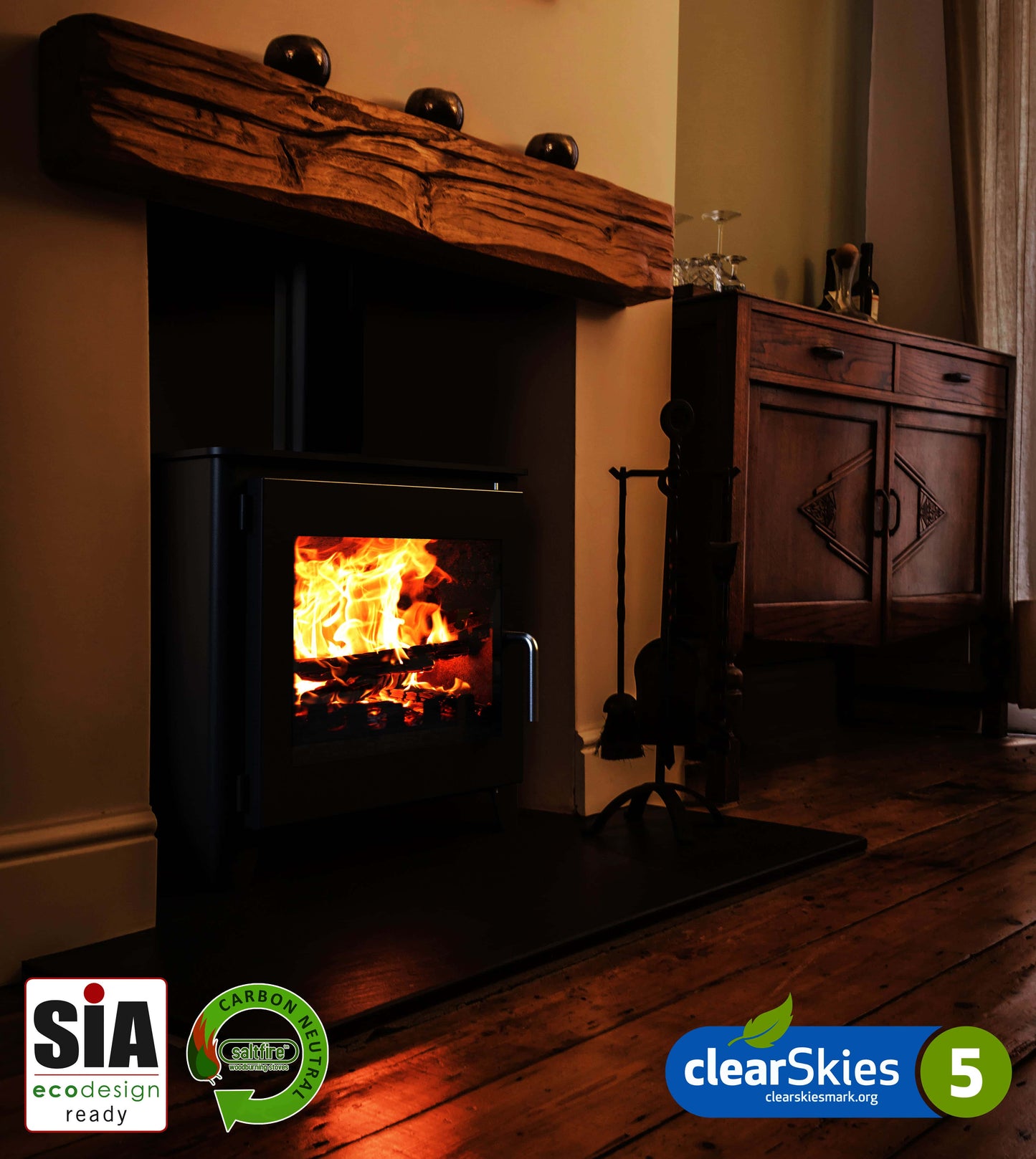 Saltfire ST3 Wood Burning Stove