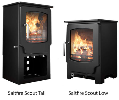 Saltfire Scout Tall Multifuel Stove