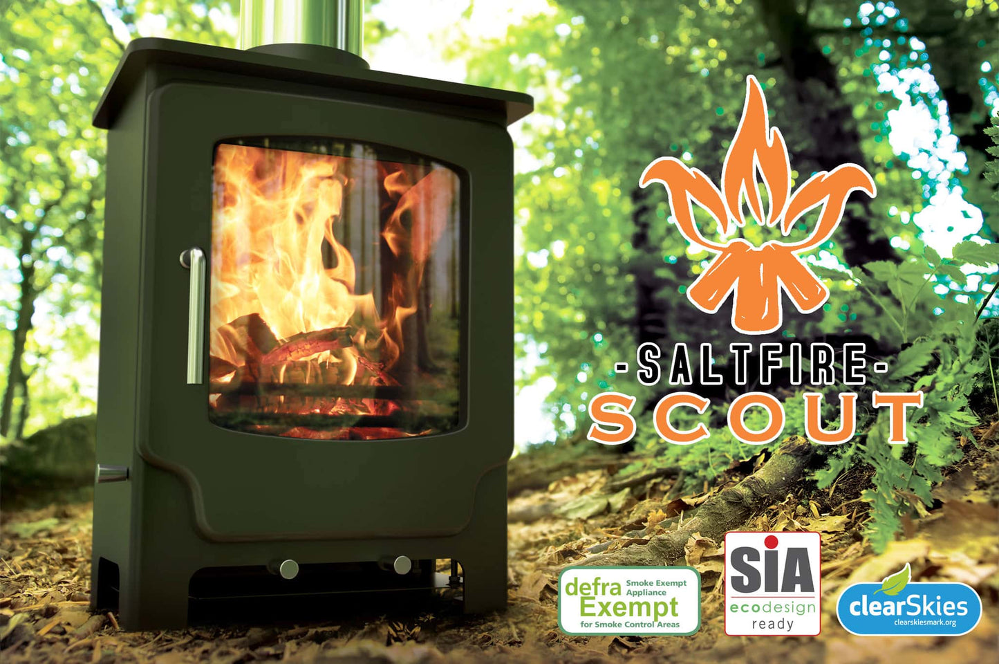 Saltfire Scout Multifuel Stove