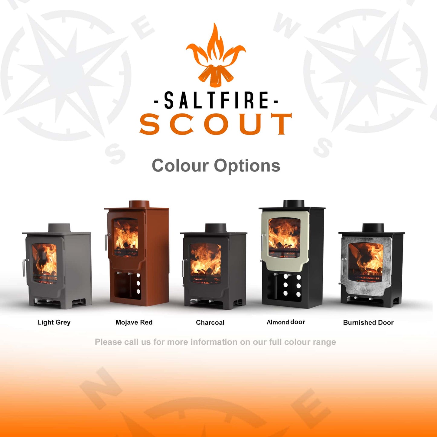 Saltfire Scout Tall Multifuel Stove