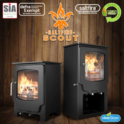 Saltfire Scout Tall Multifuel Stove