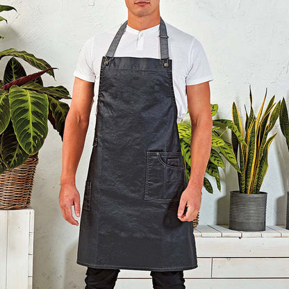 Igneus Wax Look Denim Apron