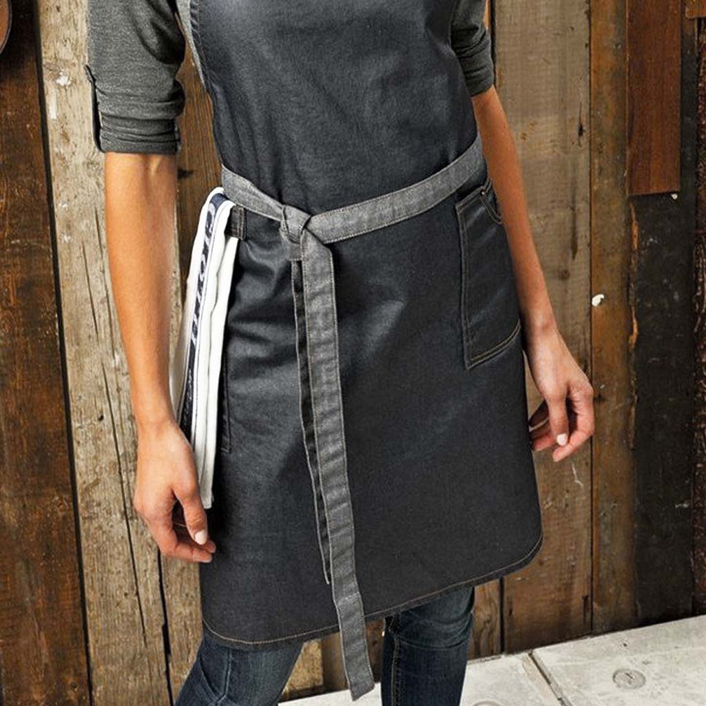 Igneus Wax Look Denim Apron