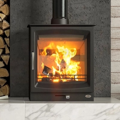 Henley Burnbright 5kW w/Logbox Wood burning Eco (Defra)