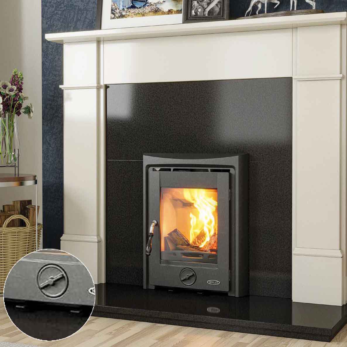 Henley Muckross Insert 4.6kW Multi fuel stove (Eco + Defra)