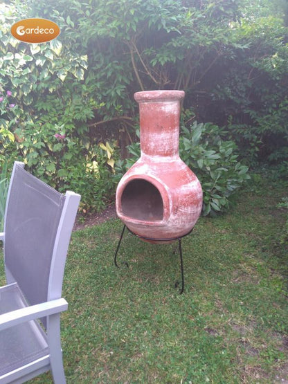 Gardeco Colima X-Large Mexican Chimenea in Red