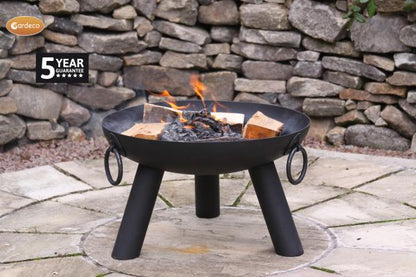 Gardeco Dakota medium steel fire pit