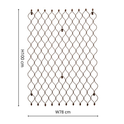 Ivyline Outdoor Honeycomb Trellis