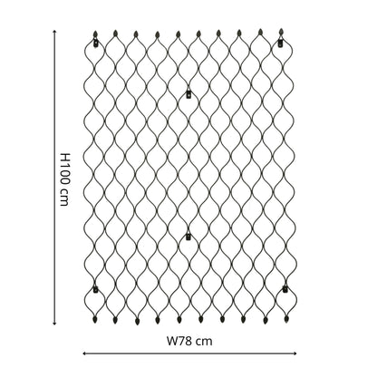 Ivyline Outdoor Honeycomb Trellis