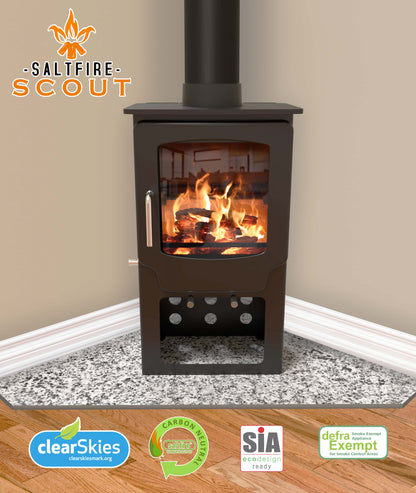 Saltfire Scout Tall Multifuel Stove