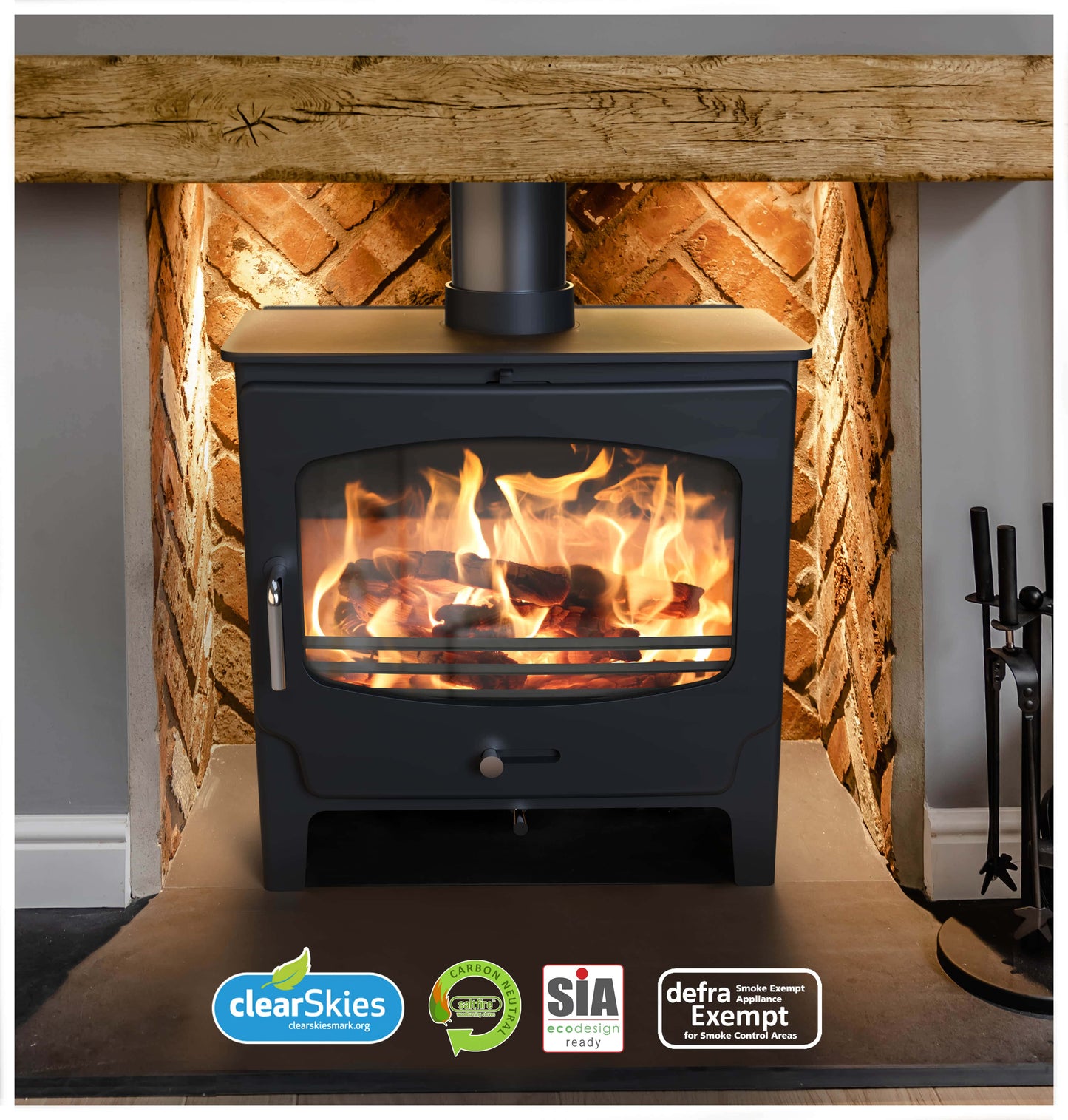 Saltfire ST-X Wide Wood Burning Stove